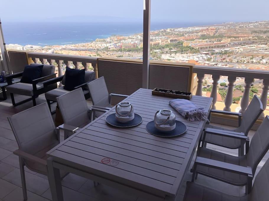Apartamento Con Impresionantes Vistas Y Piscina Costa Adeje  Kültér fotó