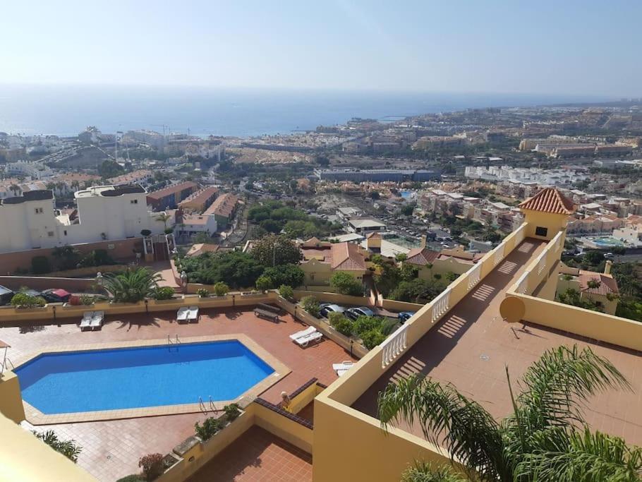Apartamento Con Impresionantes Vistas Y Piscina Costa Adeje  Kültér fotó
