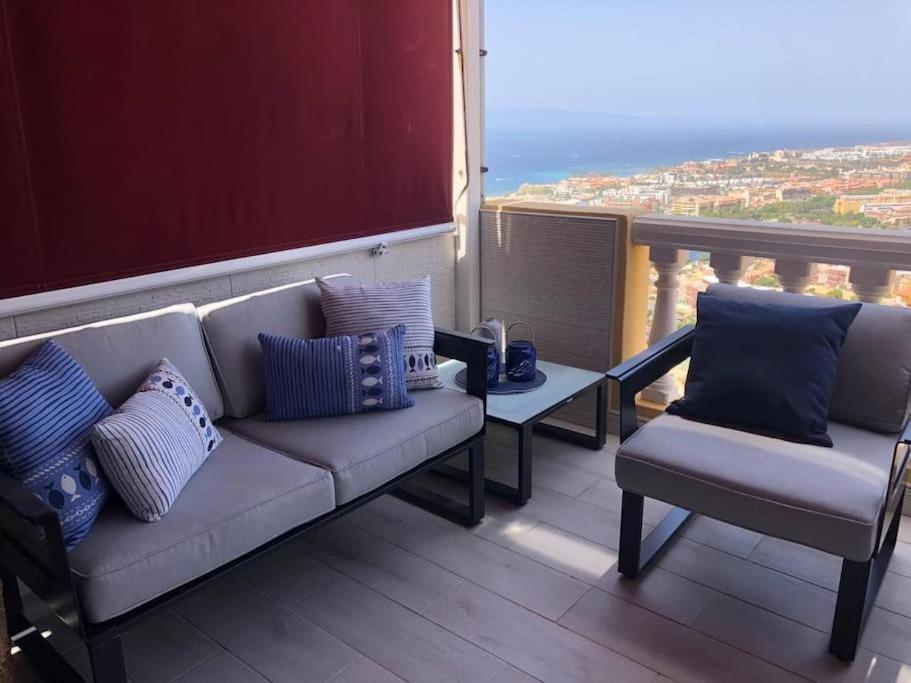 Apartamento Con Impresionantes Vistas Y Piscina Costa Adeje  Kültér fotó