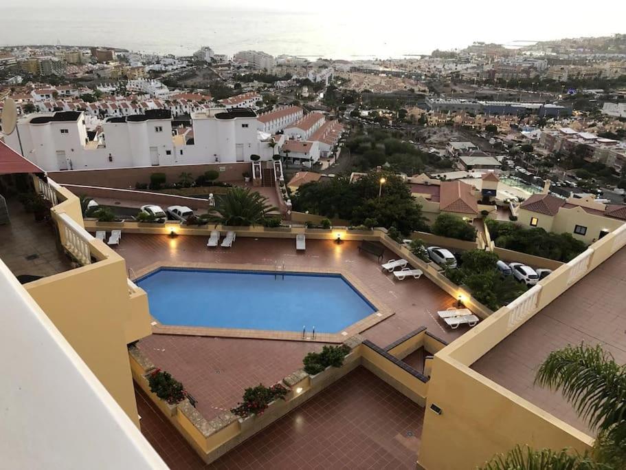 Apartamento Con Impresionantes Vistas Y Piscina Costa Adeje  Kültér fotó