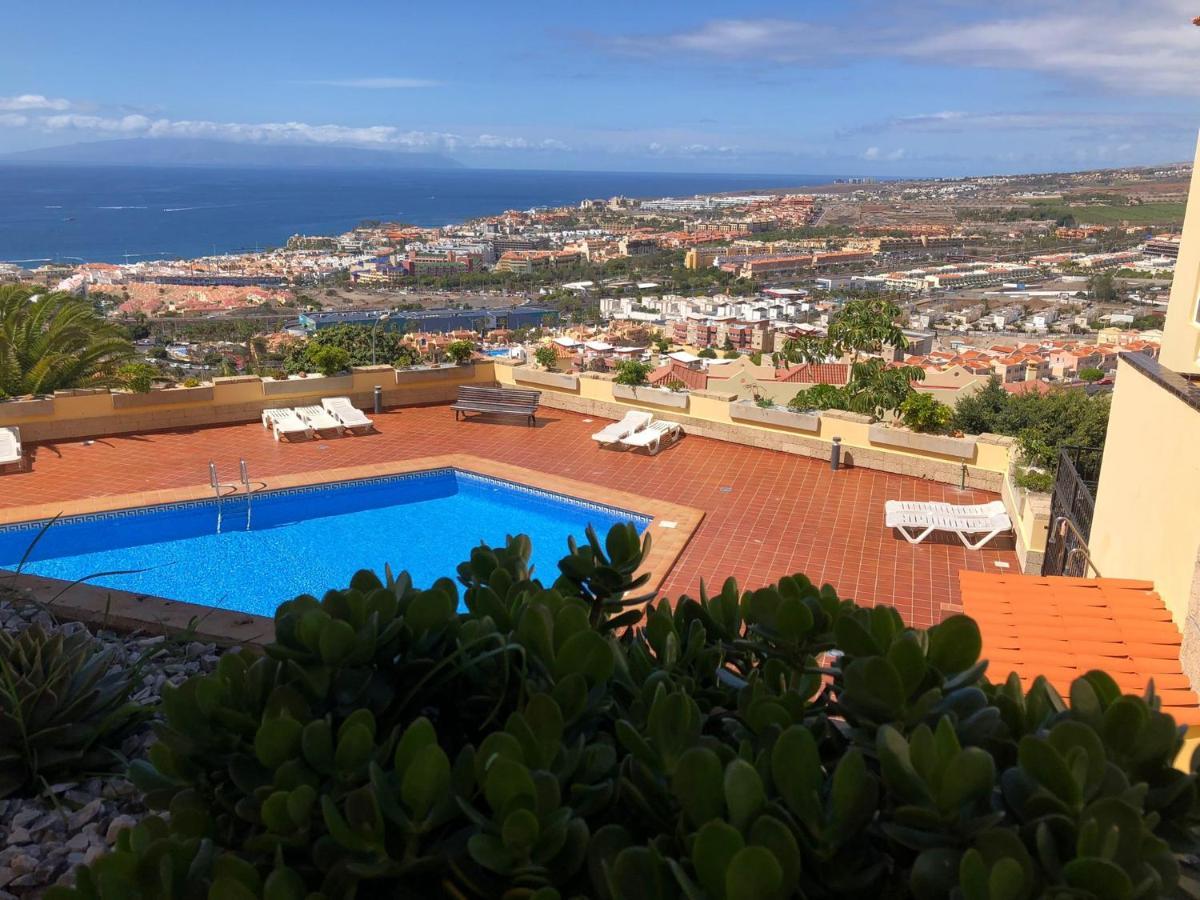 Apartamento Con Impresionantes Vistas Y Piscina Costa Adeje  Kültér fotó
