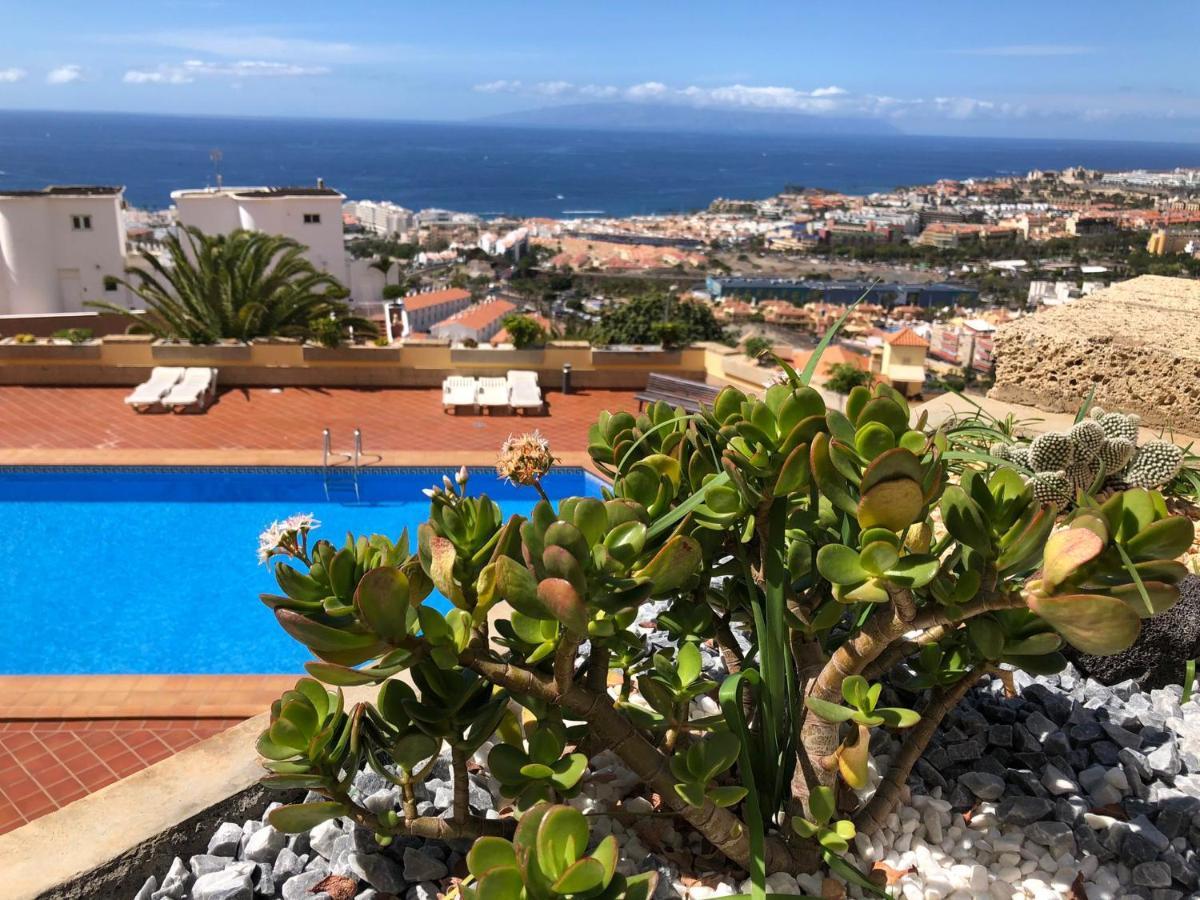 Apartamento Con Impresionantes Vistas Y Piscina Costa Adeje  Kültér fotó