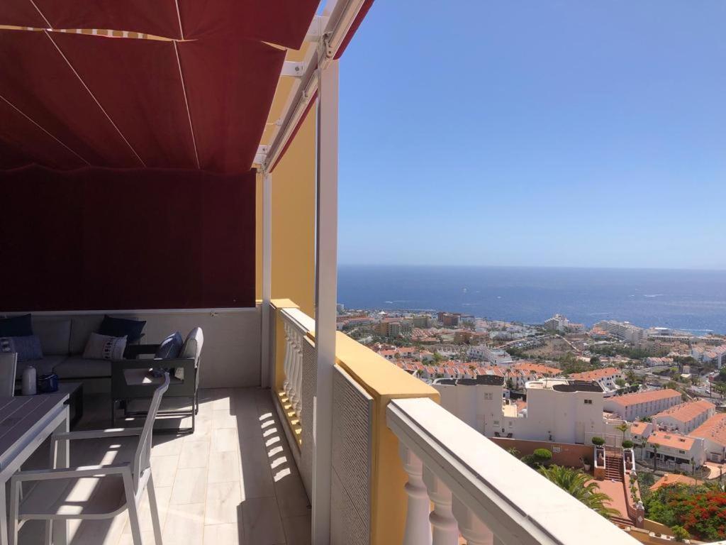 Apartamento Con Impresionantes Vistas Y Piscina Costa Adeje  Kültér fotó