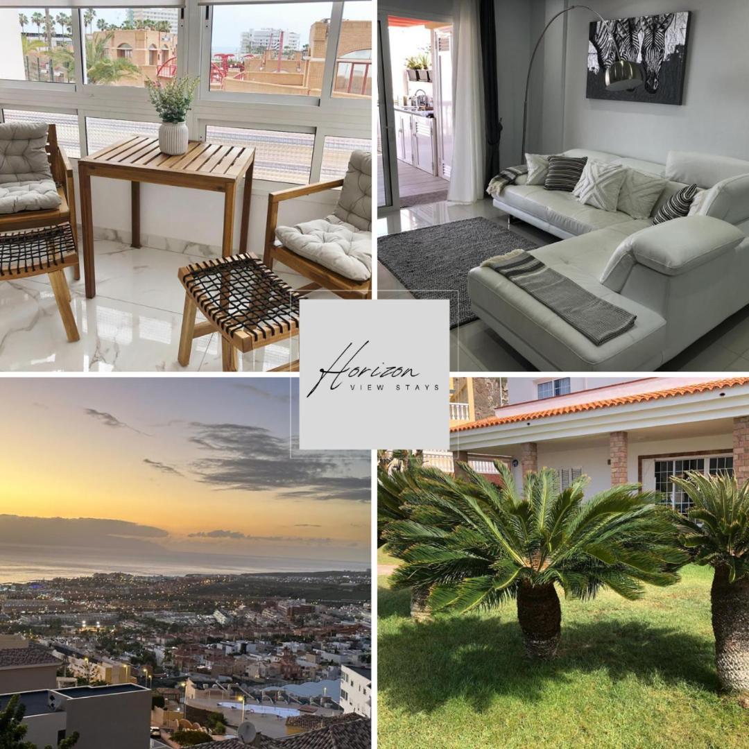 Apartamento Con Impresionantes Vistas Y Piscina Costa Adeje  Kültér fotó